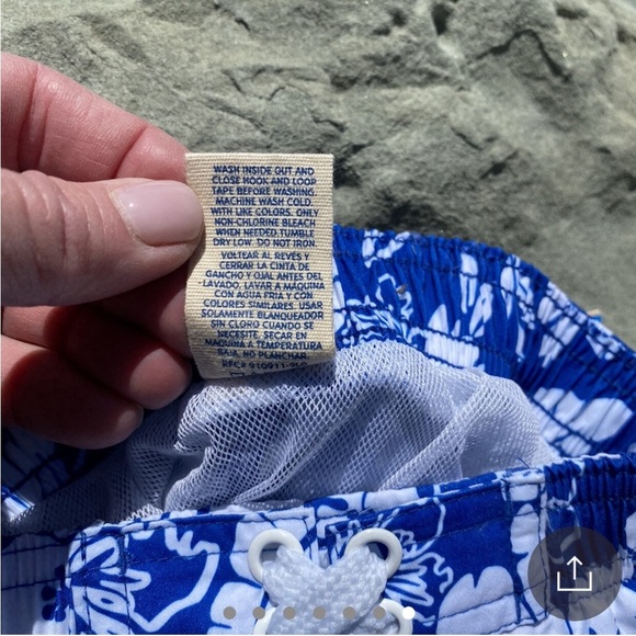 NWT OP swim trunks in "Hawaiian"print!Listed under boys but girls may like too🌴 - Picture 7 of 8